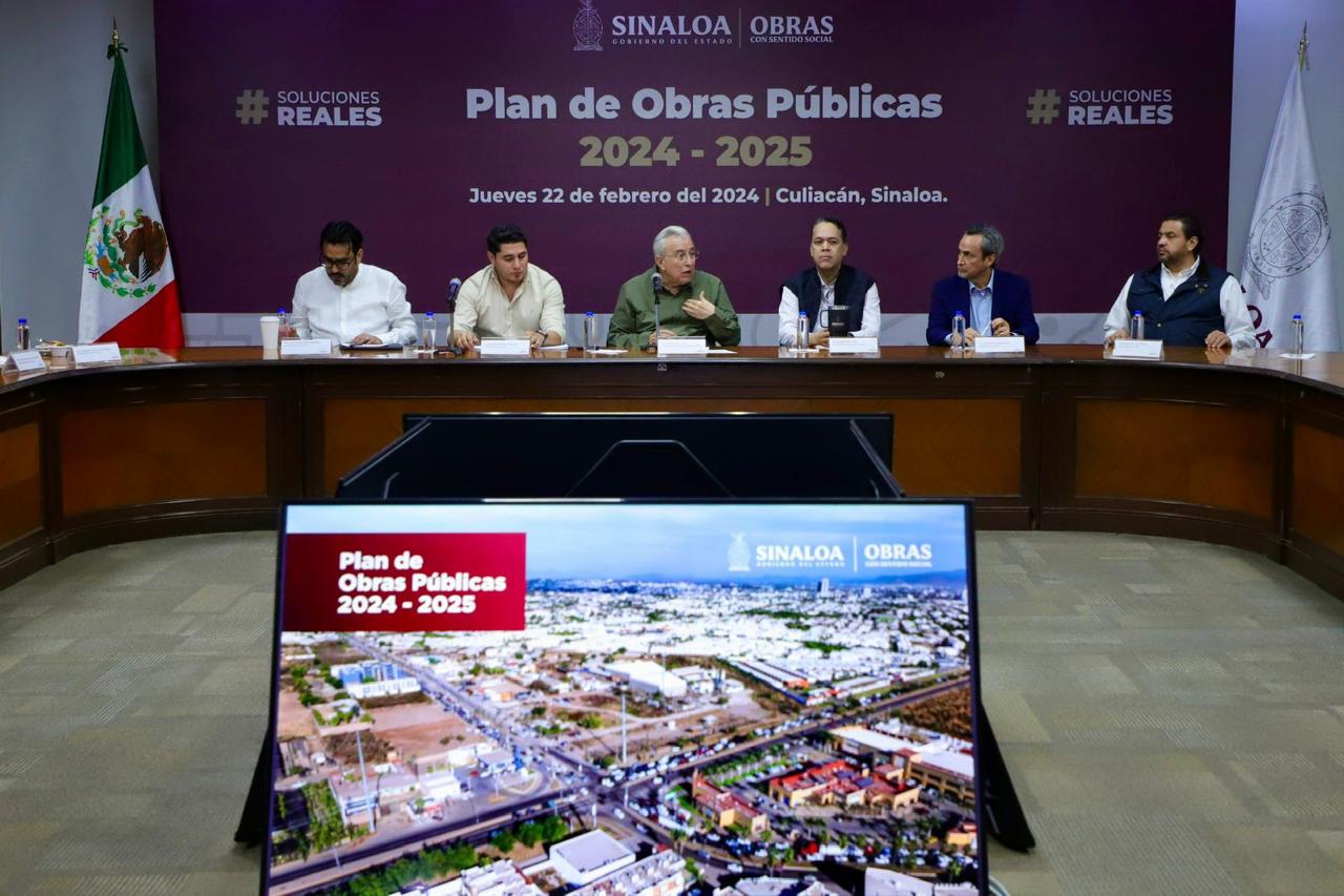 Lee más sobre el artículo Anuncia Rocha 4 mil 780 millones de pesos para obras públicas en 20 municipios.