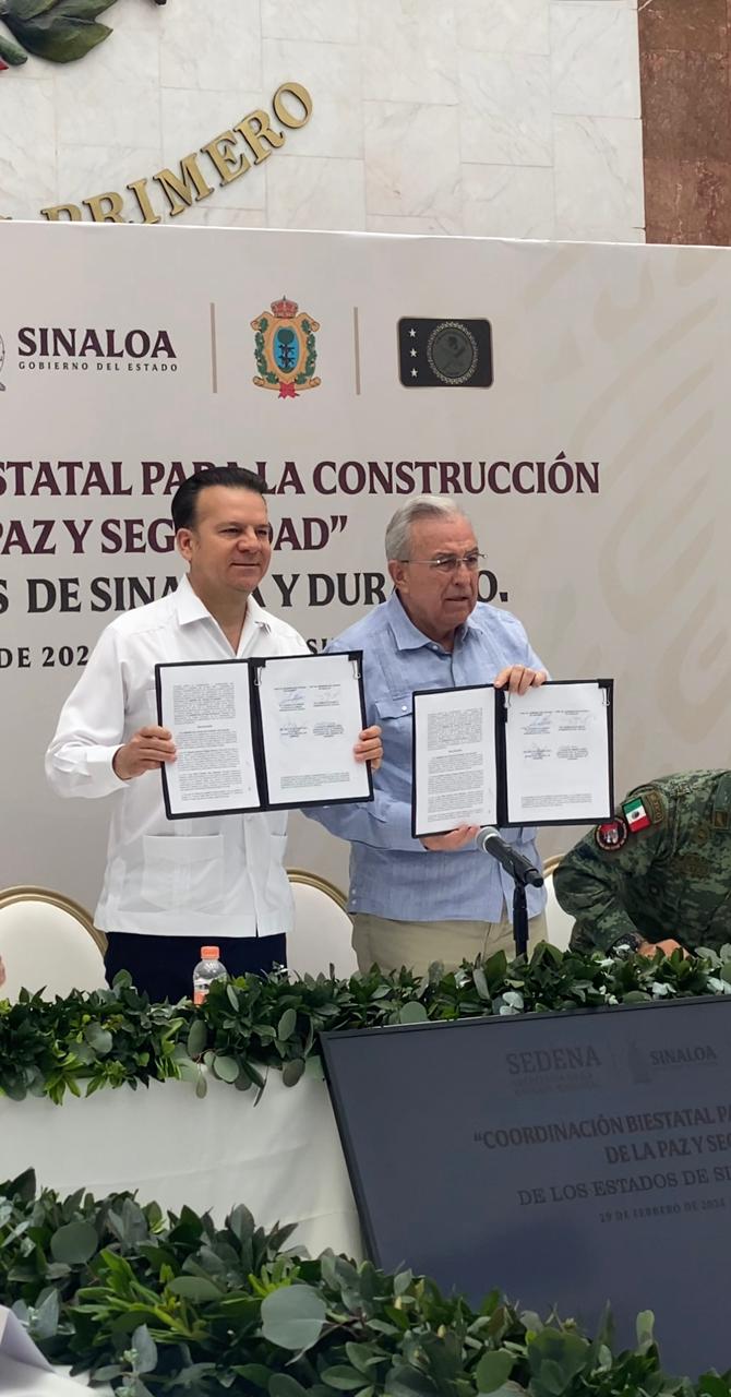 Lee más sobre el artículo Firman Convenio Sinaloa y Durango en Colaboración para Seguridad Publica.