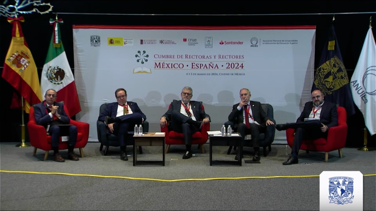 Lee más sobre el artículo Exponen Enfrentamiento UAS-Estado en la Cumbre de Rectoras y Rectores México-España 2024.