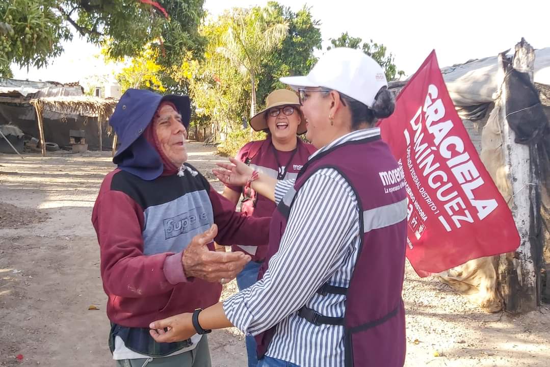 En este momento estás viendo Cristo Rey y Palmito del Verde brindan su apoyo a Graciela Domínguez