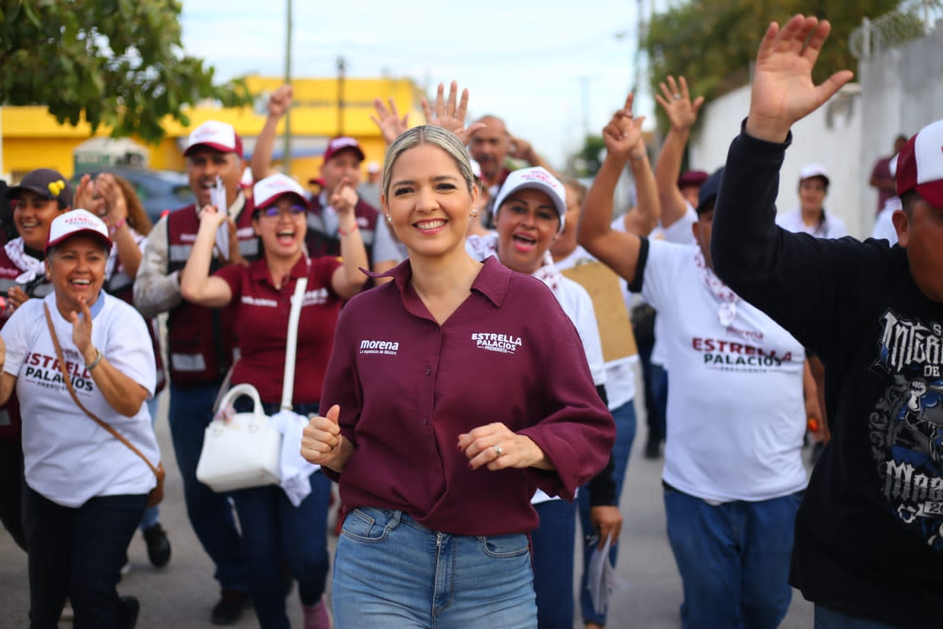 Lee más sobre el artículo Recorre Estrella Palacios las calles de la Pancho Villa