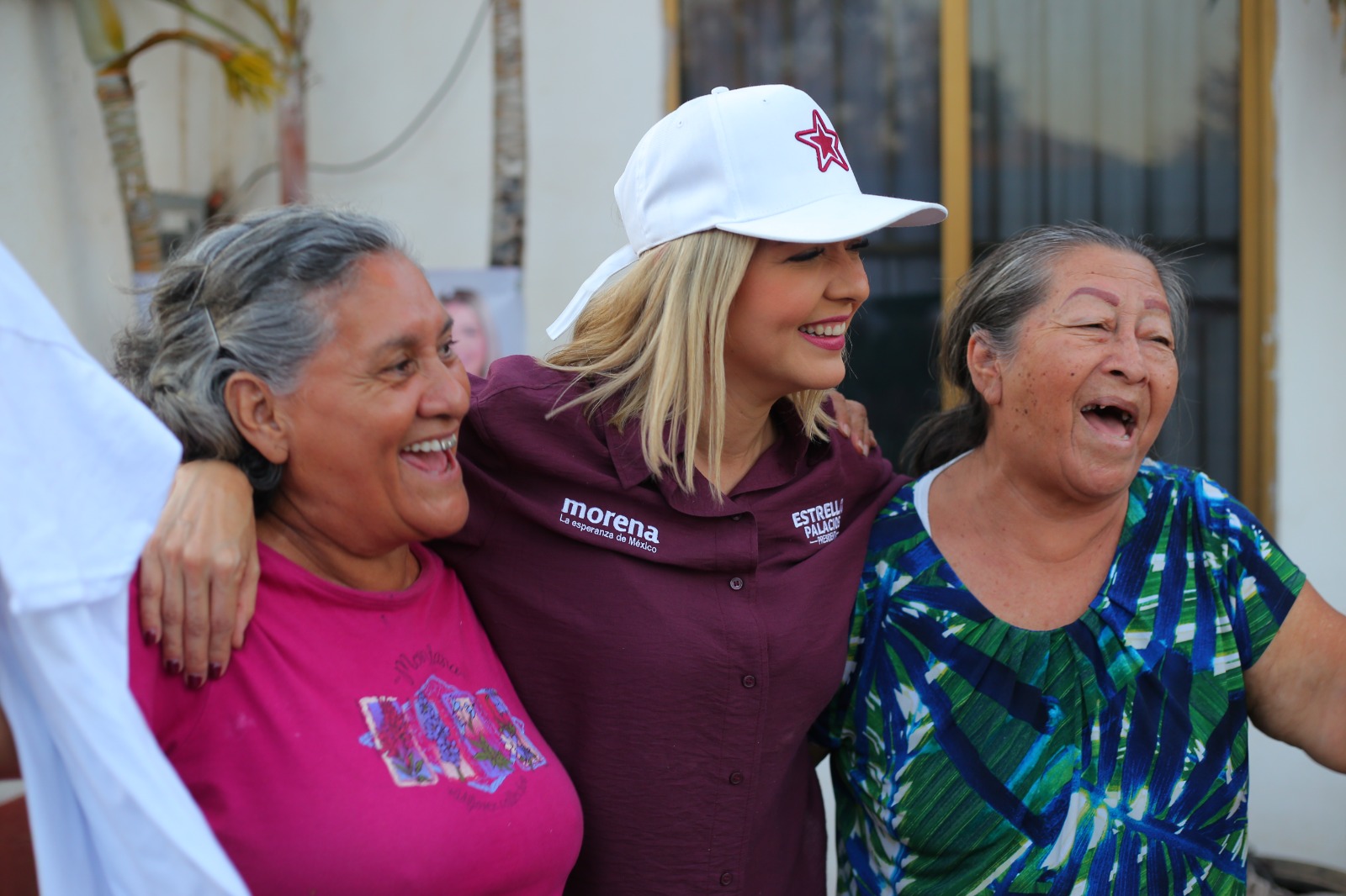 Lee más sobre el artículo Sigan con Morena, el partido de las mayorías, pide Estrella Palacios en la colonia Rincón de Urías.