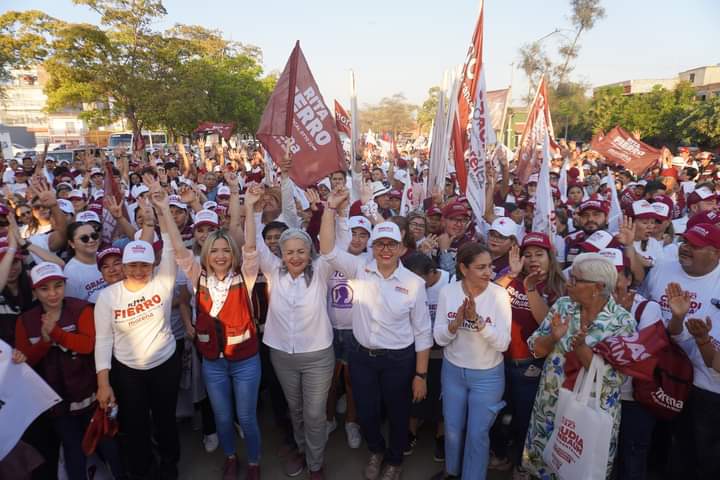 Lee más sobre el artículo Cierra campaña Graciela Domínguez y Rita Fierro.