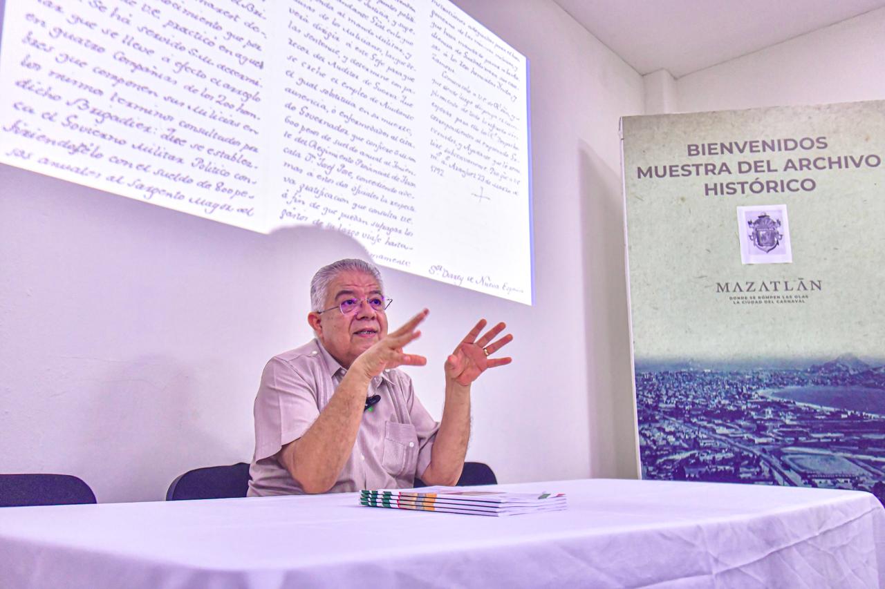 Lee más sobre el artículo Conmemoran aniversario del Primer Ayuntamiento de Mazatlán con conferencia magistral.