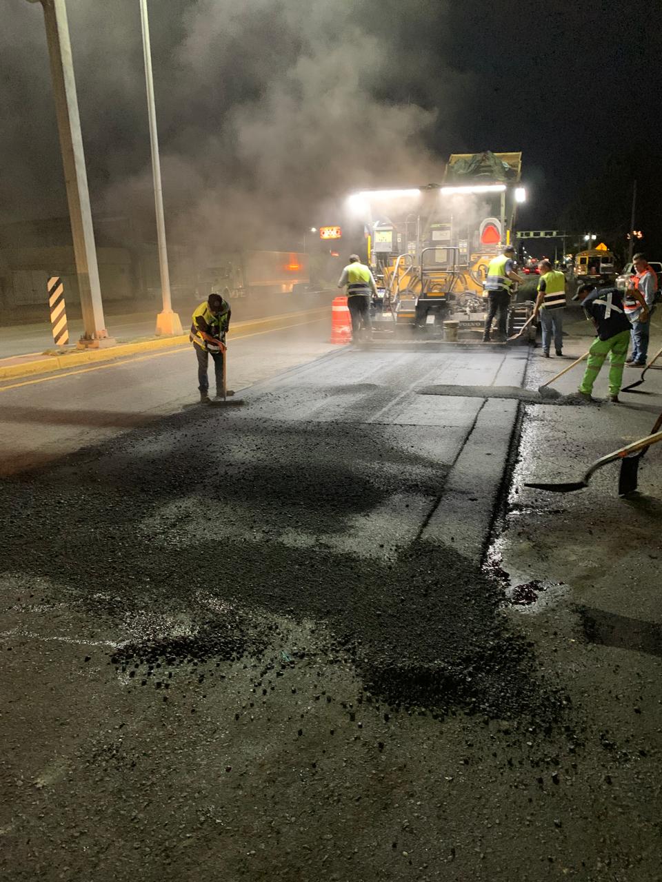 En este momento estás viendo Ponen Asfalto Nuevo a la Entrada Norte de la Ciudad.