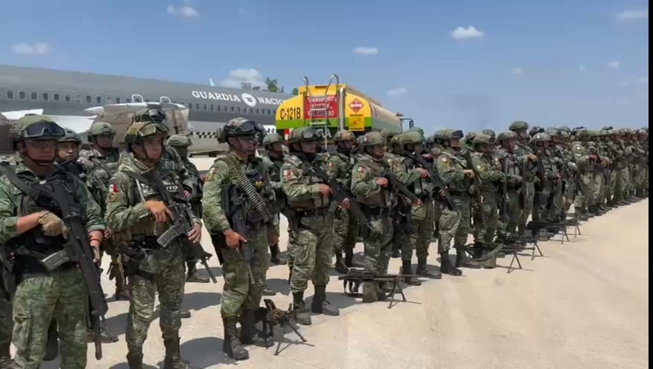 En este momento estás viendo Llegan 200 Efectivos del Ejército Mexicano a Sinaloa.