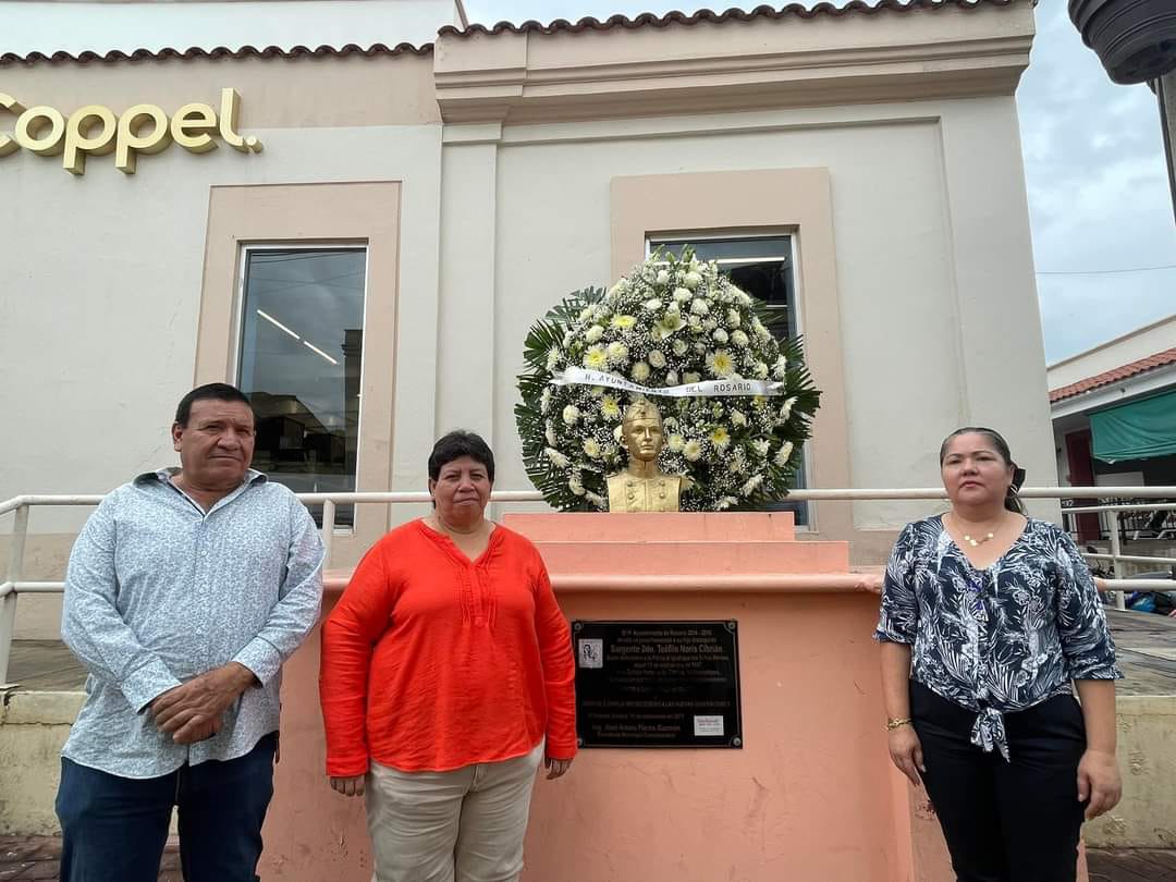 Lee más sobre el artículo Conmemoran en Rosario el 177 Aniversario la Gesta Heroica de Niños Héroes de Chapultepec