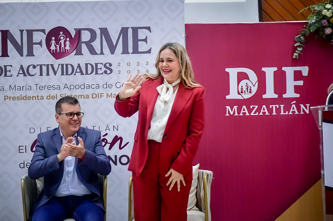 Lee más sobre el artículo Rinde Presidenta de DIF Mazatlán Informe de Actividades