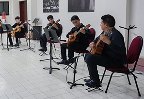 Ensamble de Guitarras: próximo espectáculo musical en la Machado