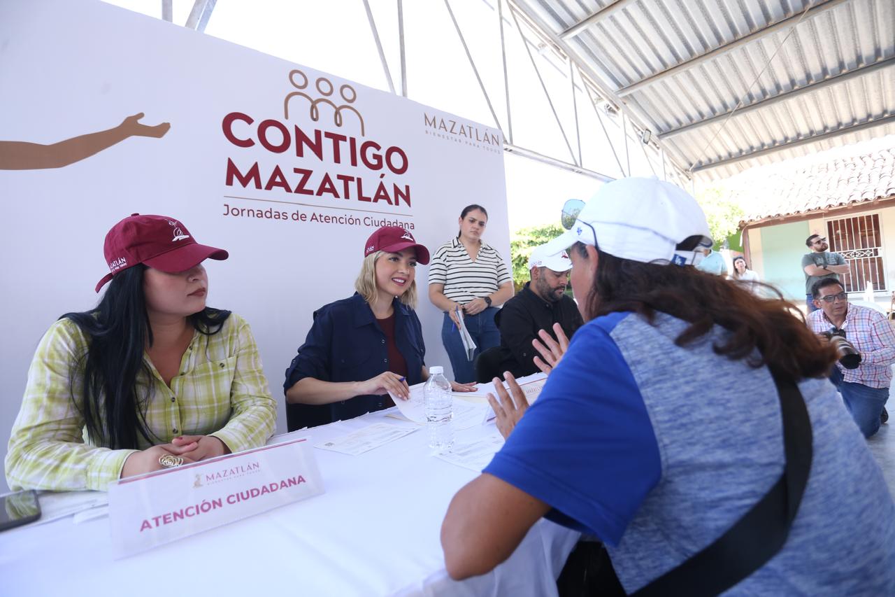 Lee más sobre el artículo Pone en Marcha Estrella Palacios el programa “Contigo Mazatlán”