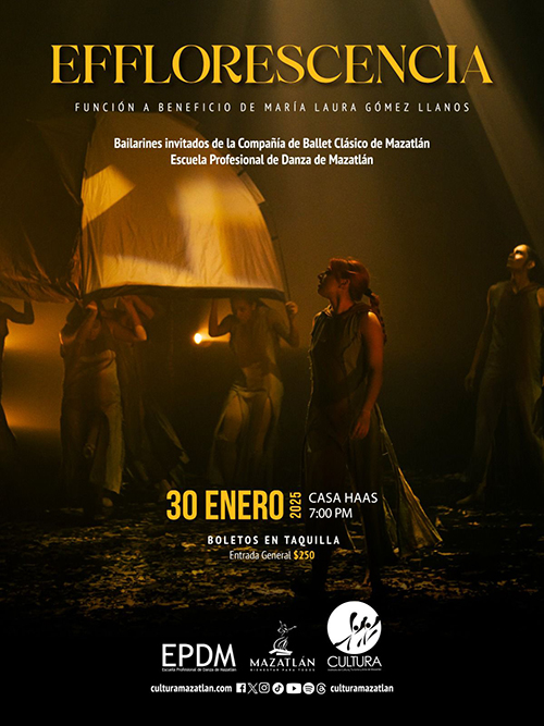 En este momento estás viendo El espectáculo de danza “Efflorescencia” se presentará este jueves 30 de enero en Casa Haas