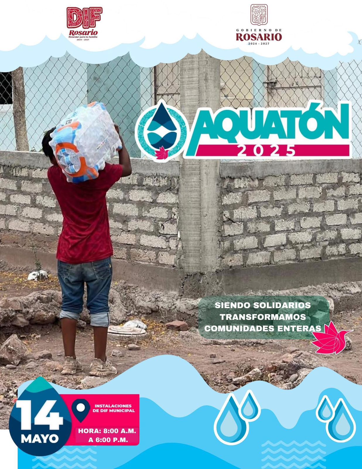 Lee más sobre el artículo DIF y Gobierno de Rosario Municipal invitan al AQUATÓN 2025