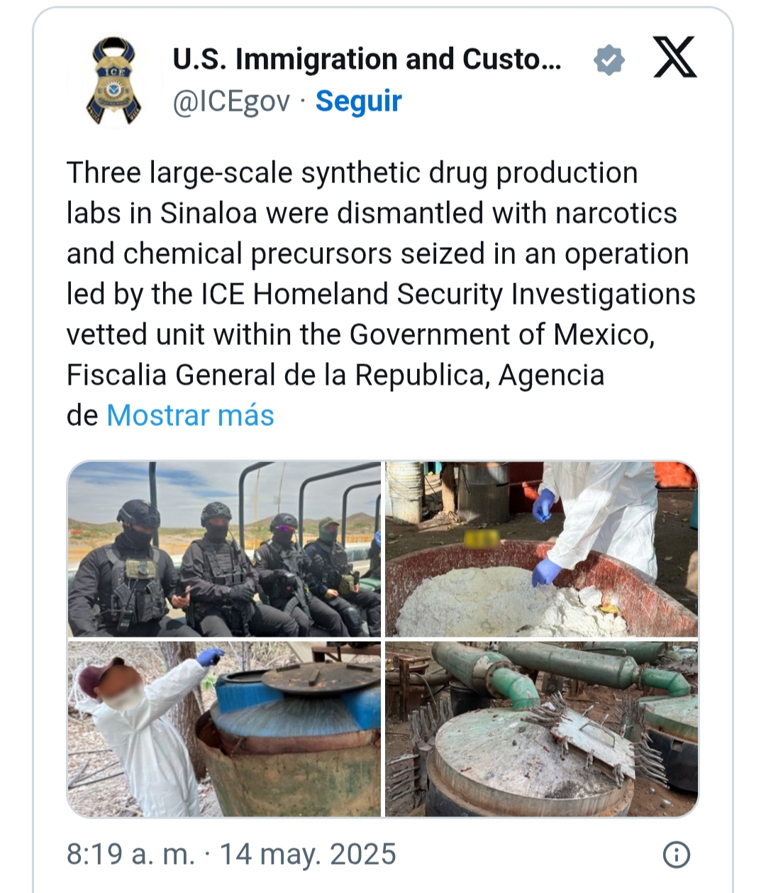 En este momento estás viendo Es Falsa la Fotografía que ha Difundido la Embajada: Claudia Sheimbaun