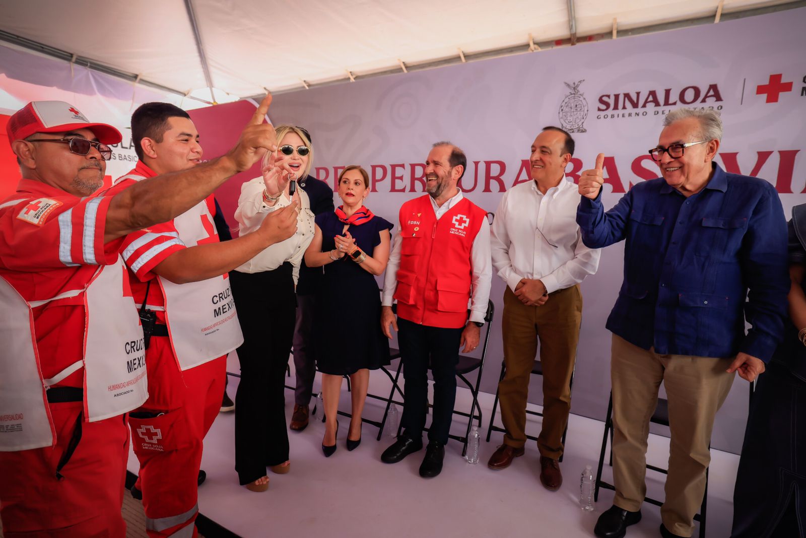 En este momento estás viendo Rocha Moya Reinauguró la Base de la Cruz Roja en Villa de Ahome
