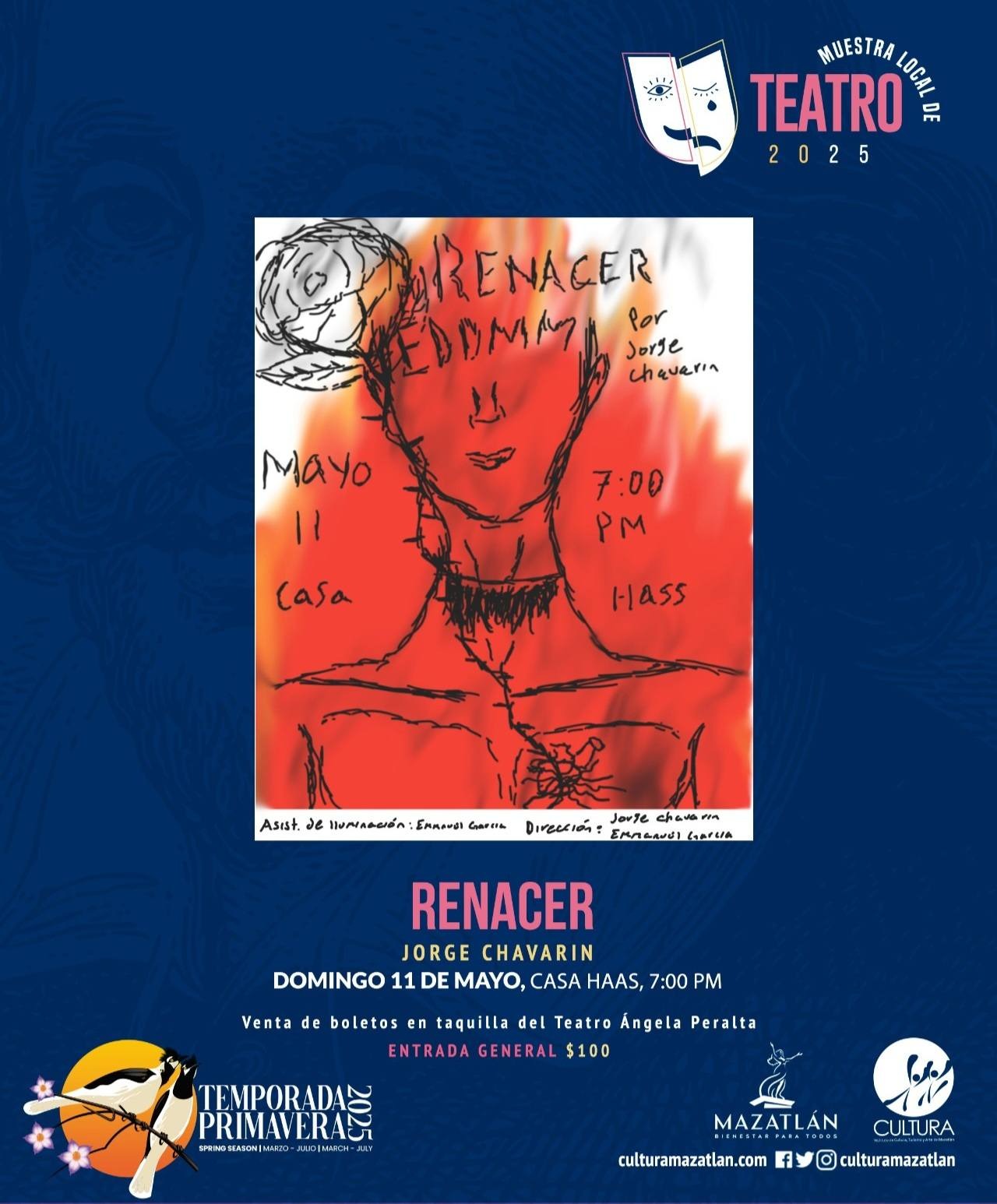 En este momento estás viendo “Renacer (El día de mi muerte)” inaugura la Muestra Local de Teatro este domingo