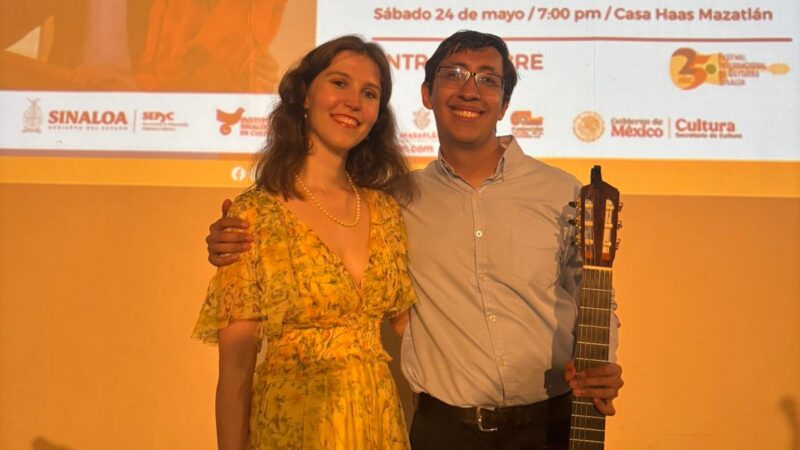 Concierto Olideon Dúo en Casa Haas: Un encuentro cultural México – Alemania en el Festival Internacional de Guitarra Sinaloa 2025