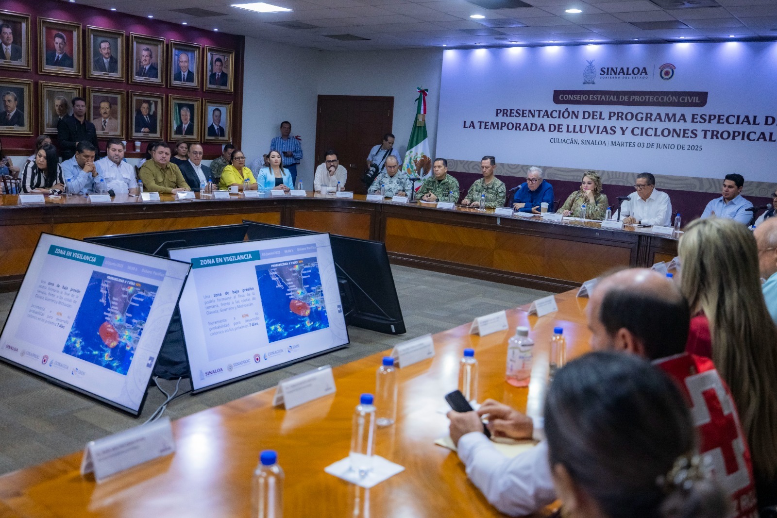 Lee más sobre el artículo Instala gobernador Rocha Consejo Estatal de Protección Civil