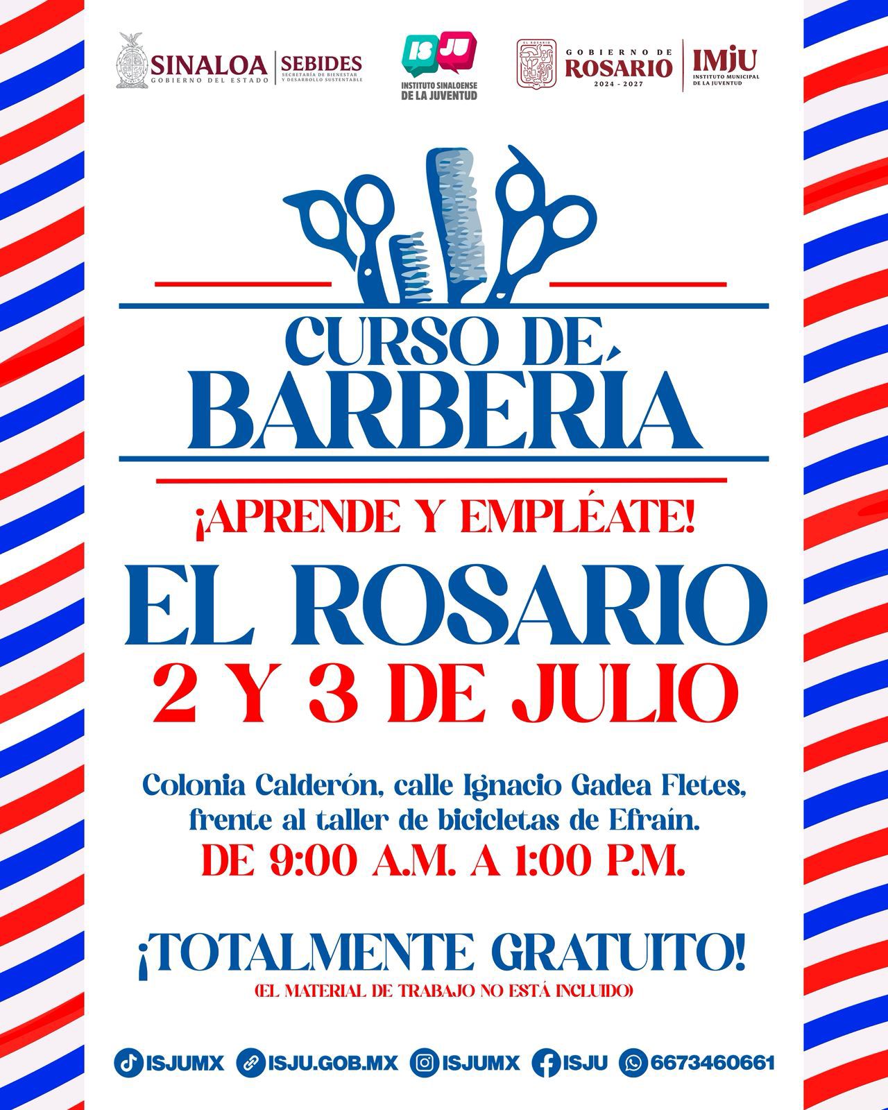 Lee más sobre el artículo Ofrecen Taller Gratuito de Barbería para Jóvenes en Rosario