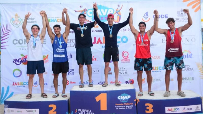 Juan Espinoza, bicampeón en el Nacional de Voleibol de Playa