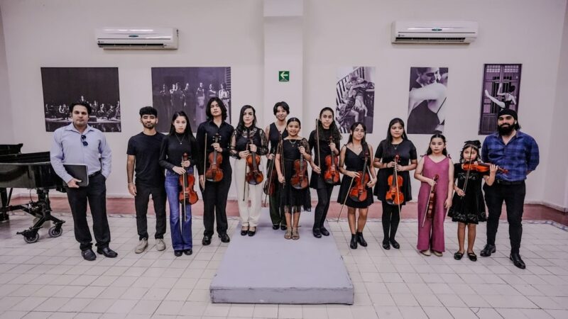 Alumnos del CMA exponen su talento en recital de violín