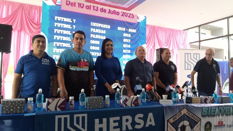 Dos mil Quinientos Futbolistas Infantiles y Juveniles Jugarán dos Copas en Mazatlán