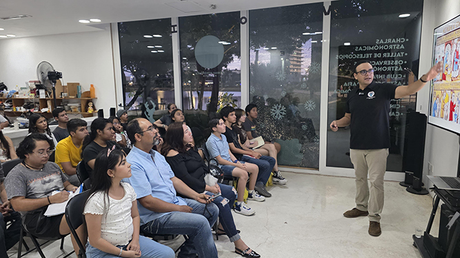 Lee más sobre el artículo Inició Curso Básico de Introducción a la Astronomía