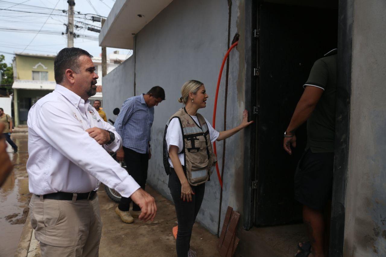 Lee más sobre el artículo Fueron 179 Familias Afectadas por las Lluvias de 21 colonias de Mazatlán