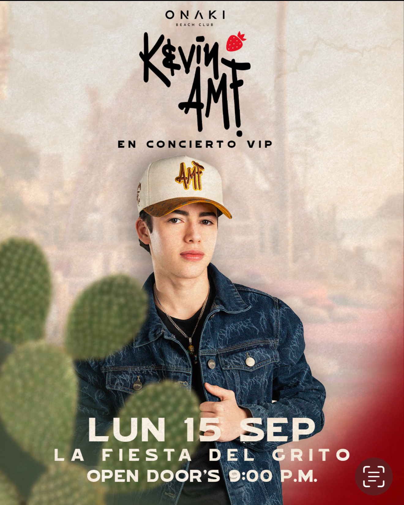 Lee más sobre el artículo 🎶 KEVIN AMF LLEGA A MAZATLÁN ESTE 15 DE SEPTIEMBRE