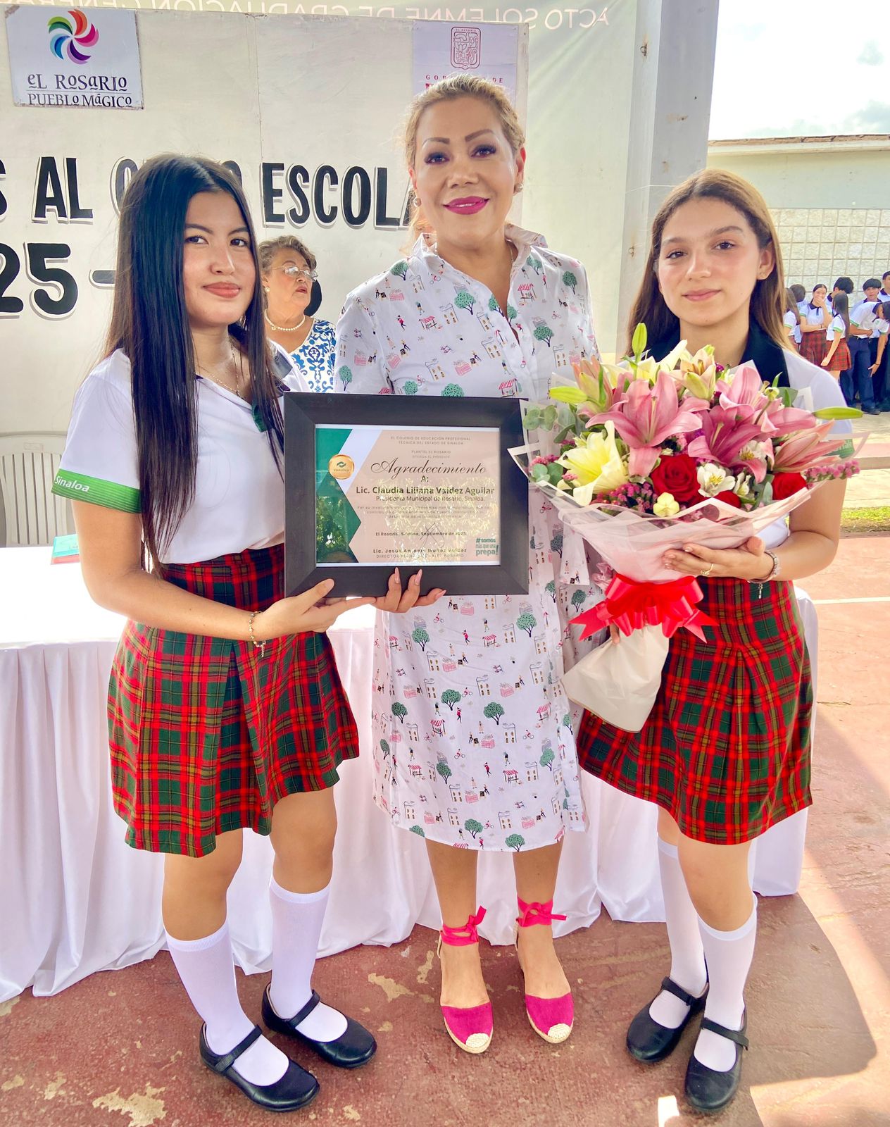 Lee más sobre el artículo Atestigua Claudia Valdez Arranque de Nuevo Ciclo Escolar