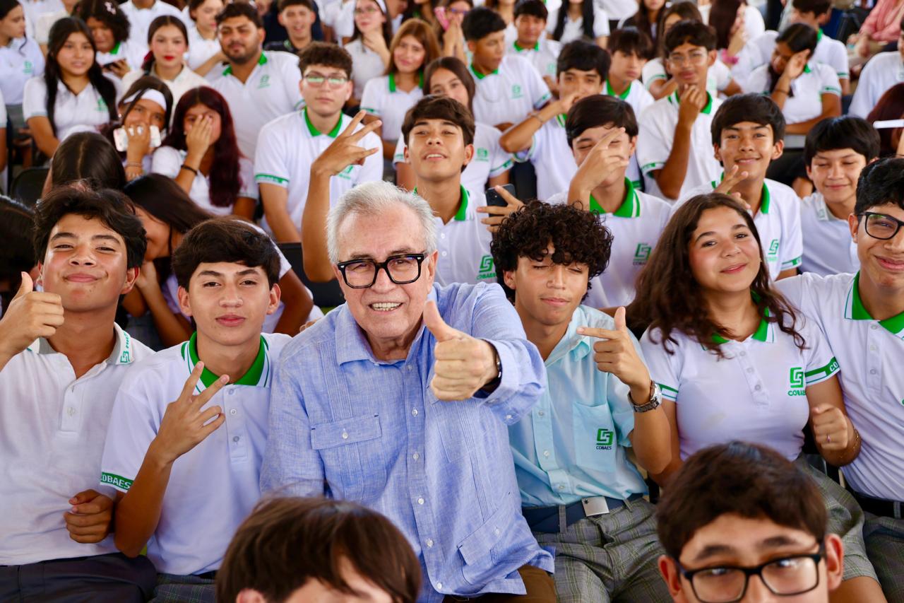 Lee más sobre el artículo Inauguran el COBAES 37 «Genaro Estrada» en Mazatlán