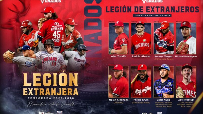 Venados de Mazatlán listos para arrancar la pretemporada en el Teodoro Mariscal