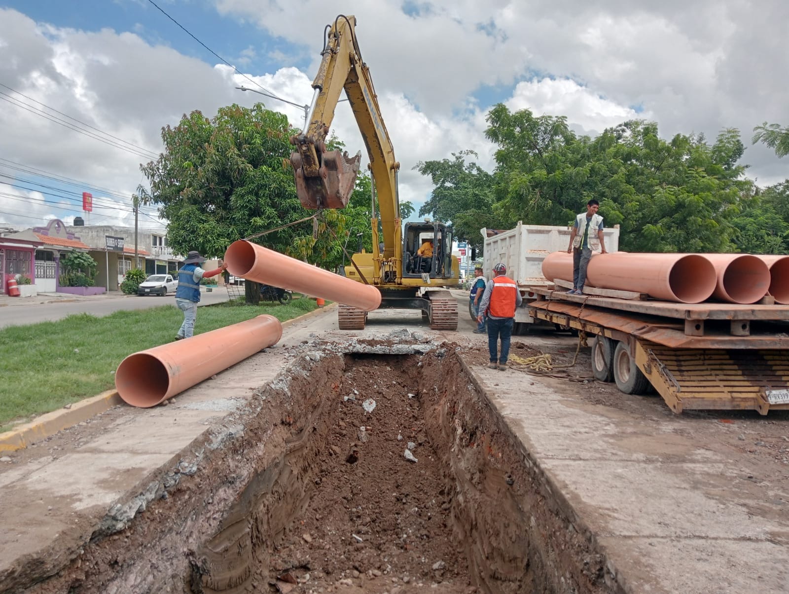 Lee más sobre el artículo Avanza la Rehabilitación del Colector en la Avenida Santa Rosa