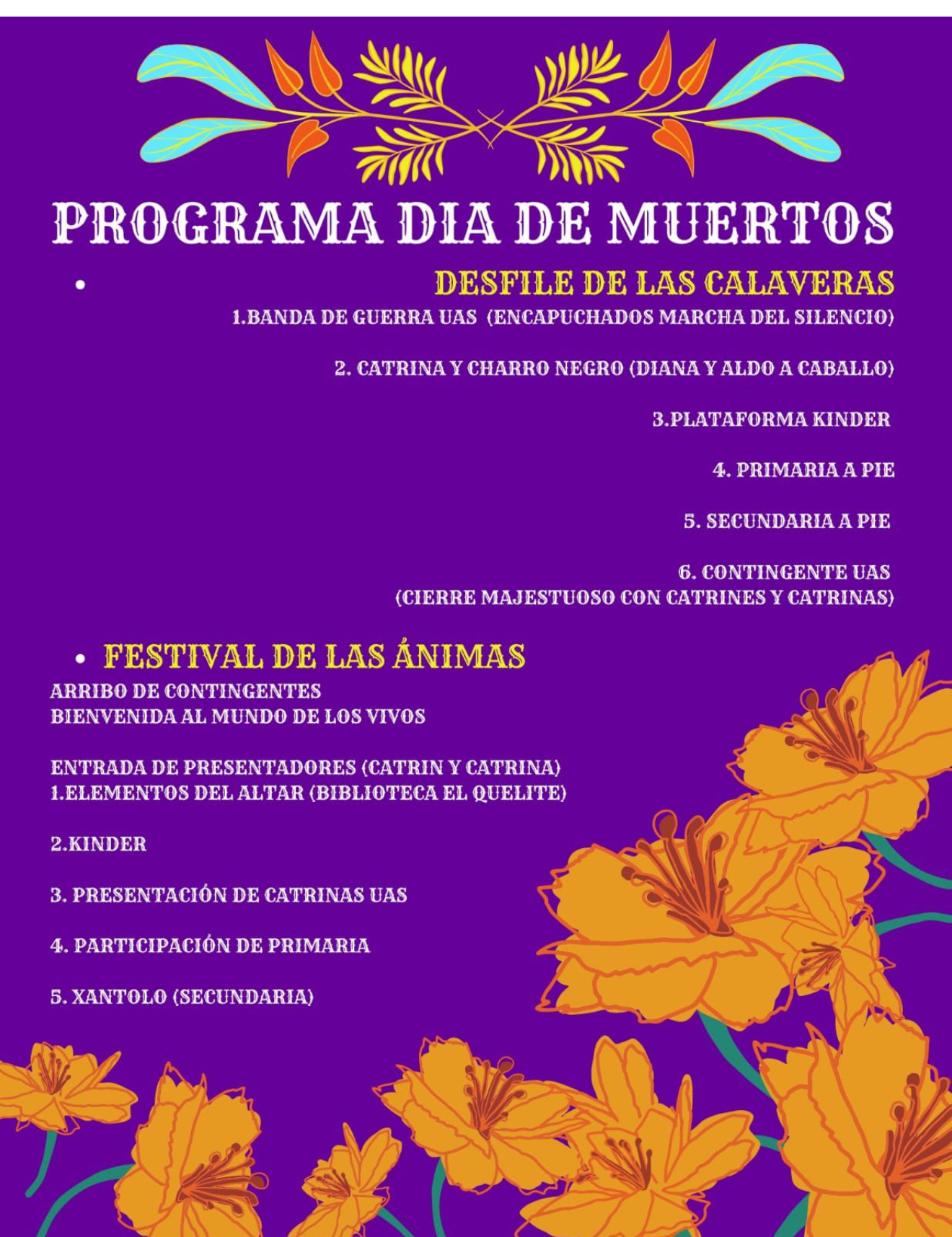 Lee más sobre el artículo El Quelite invita a participar en el Desfile de Calaveras y el Festival de las Ánimas