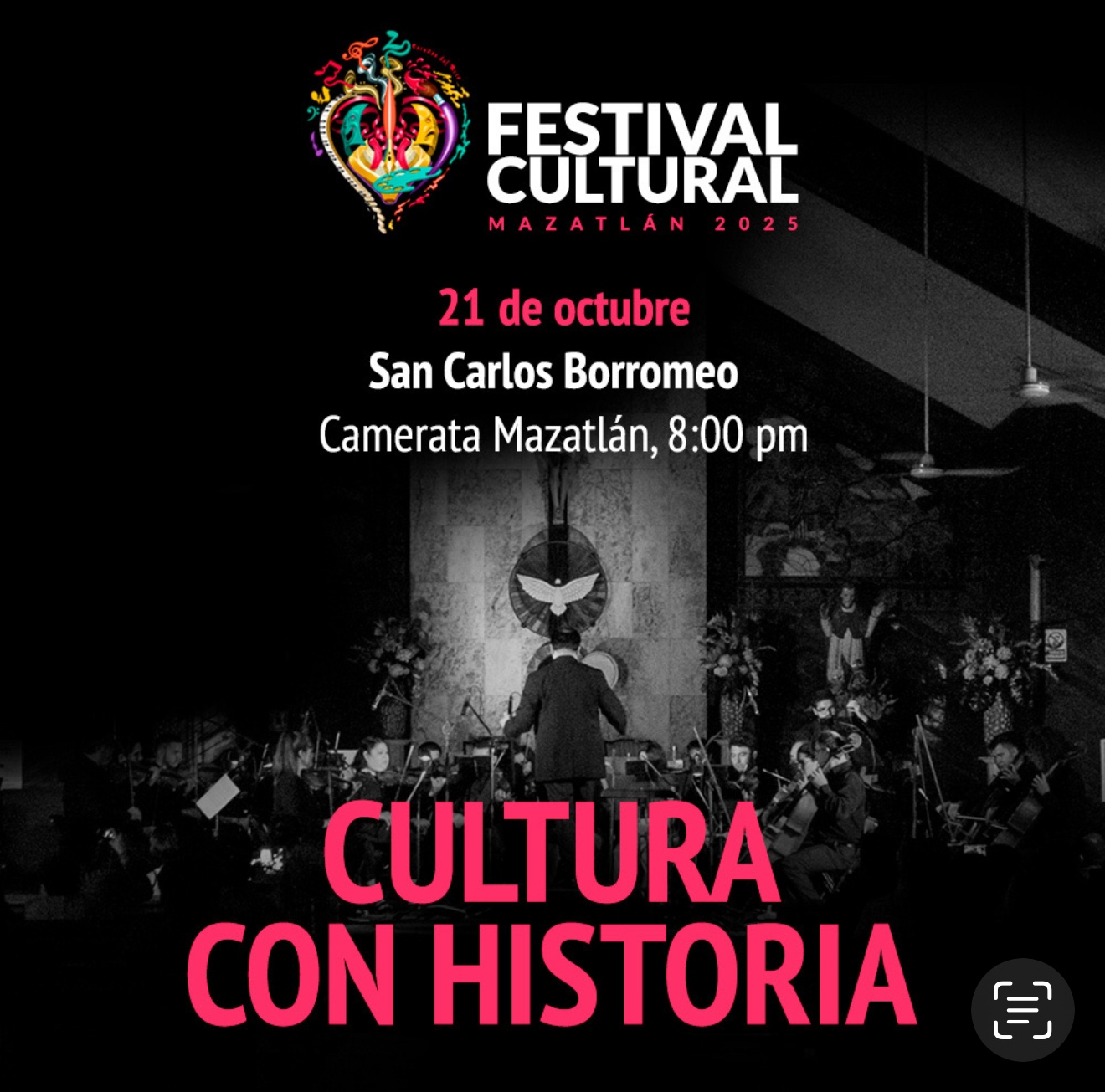 Lee más sobre el artículo Hoy es la Camerata Mazatlán en la parroquia de San Carlos Borromeo