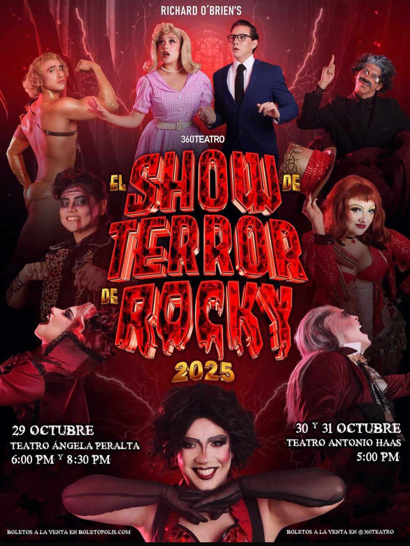 Lee más sobre el artículo «El Show de Terror de Rocky» se estrena en el Teatro Ángela Peralta