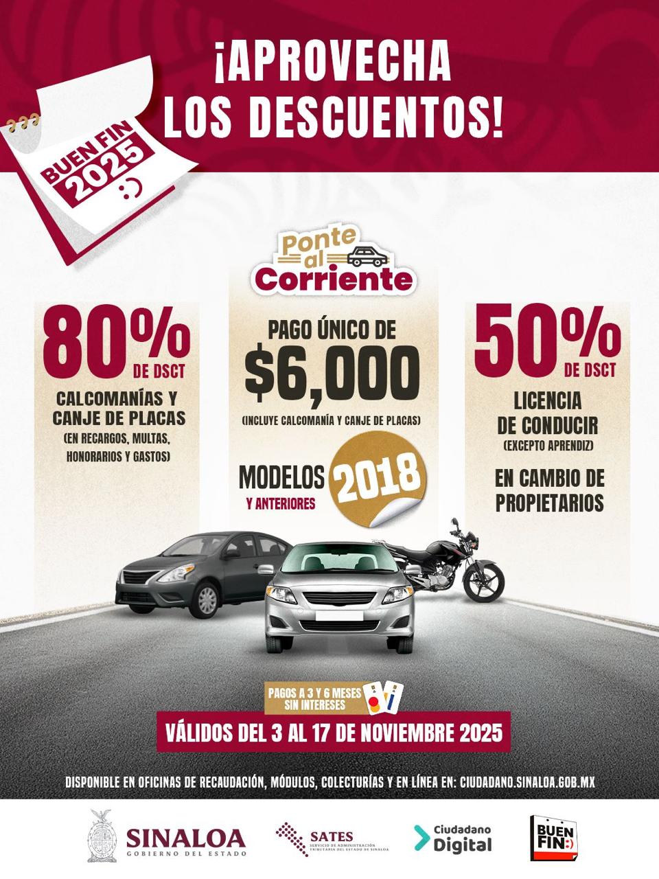 Lee más sobre el artículo Aprovecha el BUEN FIN de Gobierno del Estado