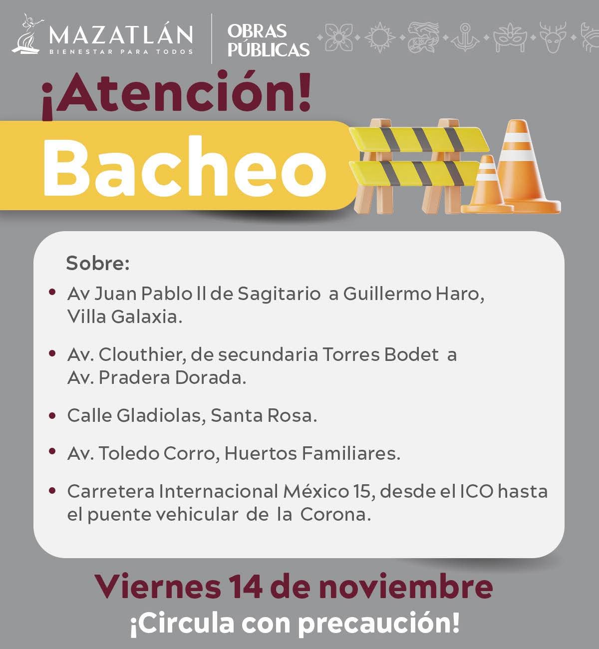 Lee más sobre el artículo Mantienen Trabajo para Acabar con los Baches