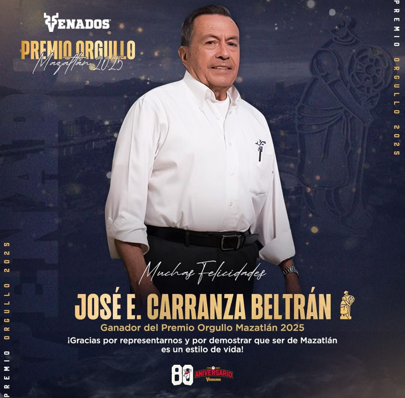 Lee más sobre el artículo Leovi Carranza es el Ganador del Premio Orgullo Mazatlán 2025