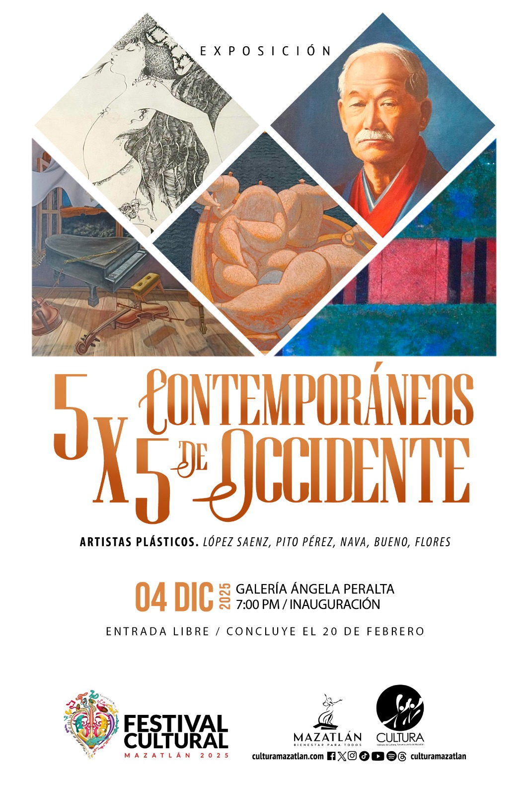 Lee más sobre el artículo Rendirán tributo a 5 artistas plásticos