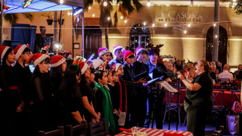 Coro Infantil de Cultura cautiva con  noche de villancicos