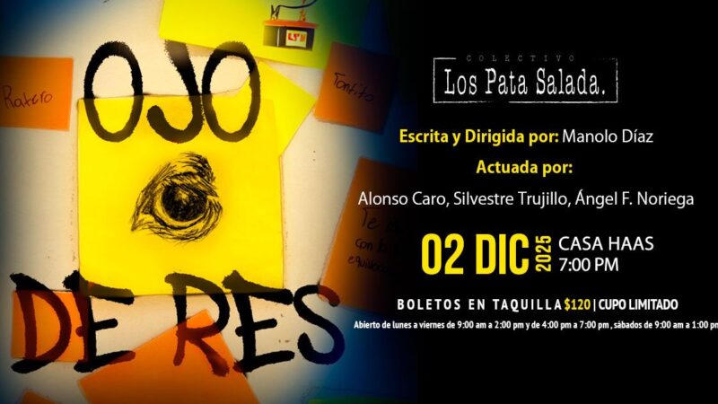 El colectivo Los Pata Salada presenta «Ojo de Res» en Casa Haas