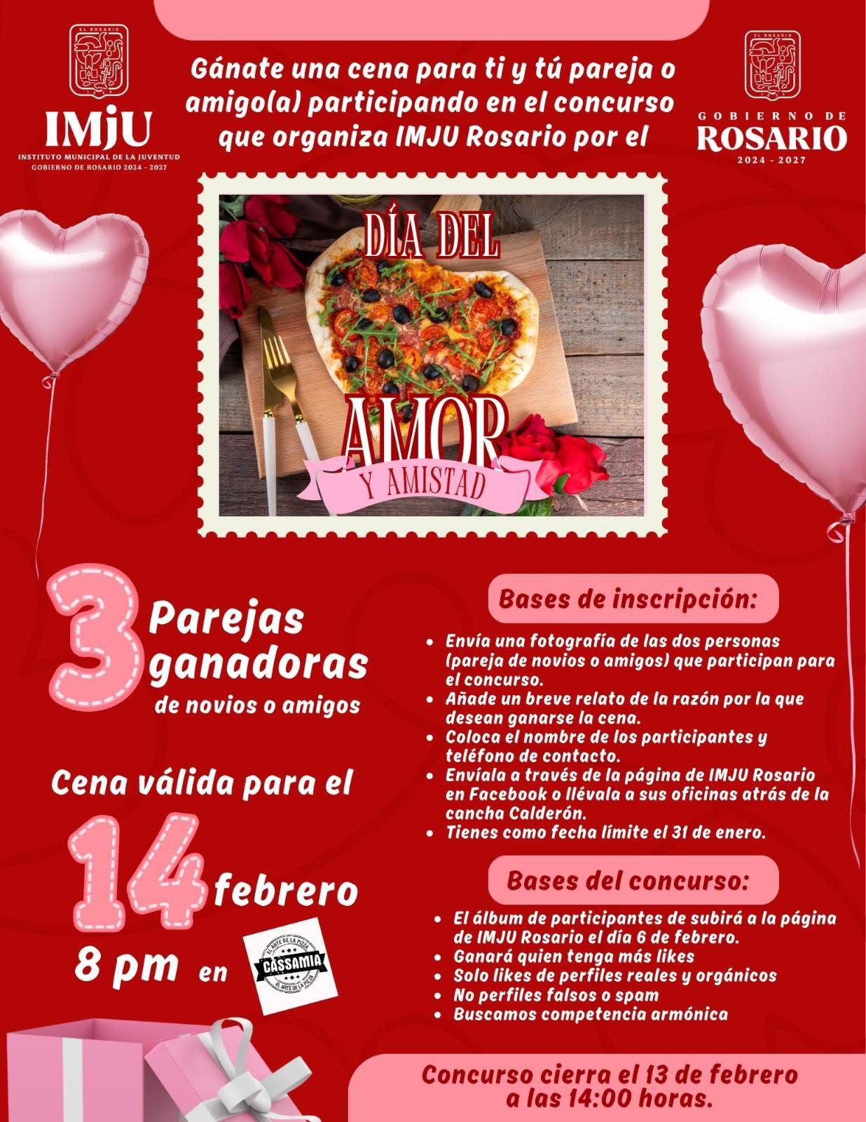 Lee más sobre el artículo Premiarán a los Enamorados, Casados o Amigos en Rosario