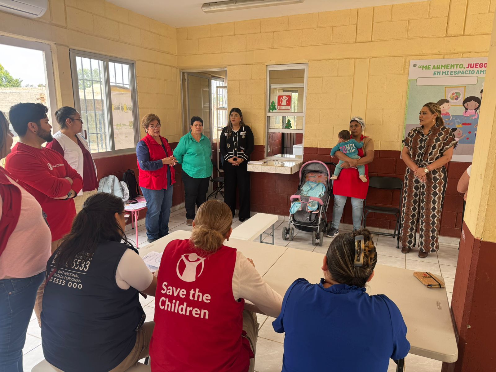 Lee más sobre el artículo Claudia Valdez Fortalece Colaboración con Save the Children