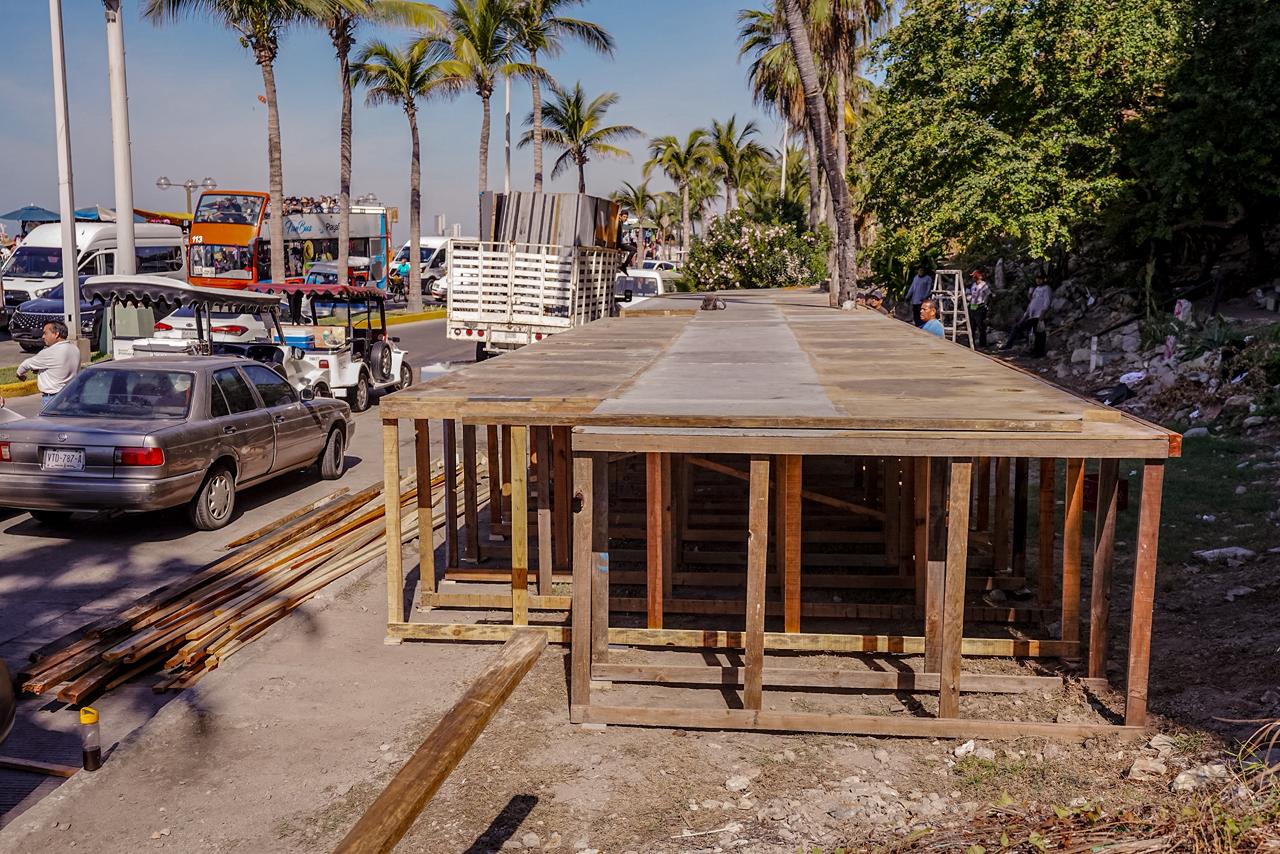 Lee más sobre el artículo Inician preparativos de carnaval en Olas Altas