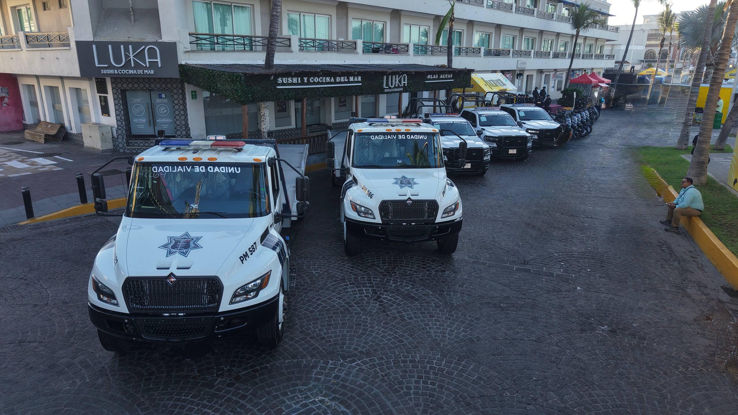 Lee más sobre el artículo Refuerzan con más Patrullas y equipamiento a la Policía de Mazatlán. La inversión de casi 20 Millones de Pesos