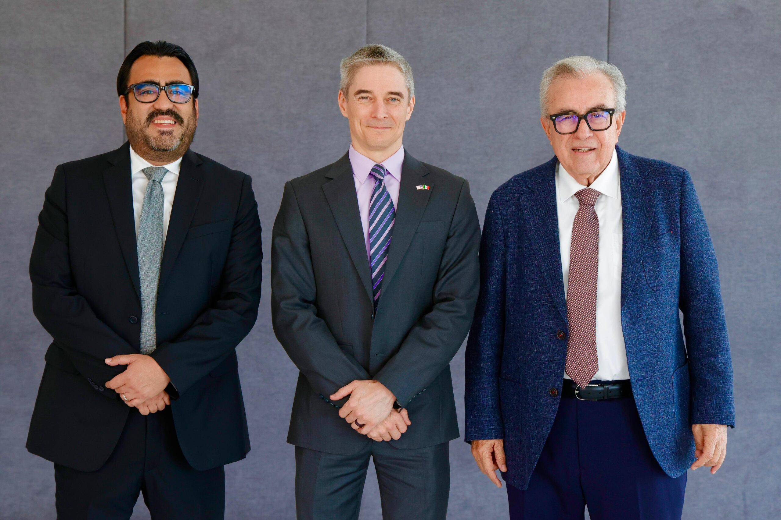 Se reúne Rocha Moya con el Cónsul General de Estados Unidos en Hermosillo, Drew Hoster