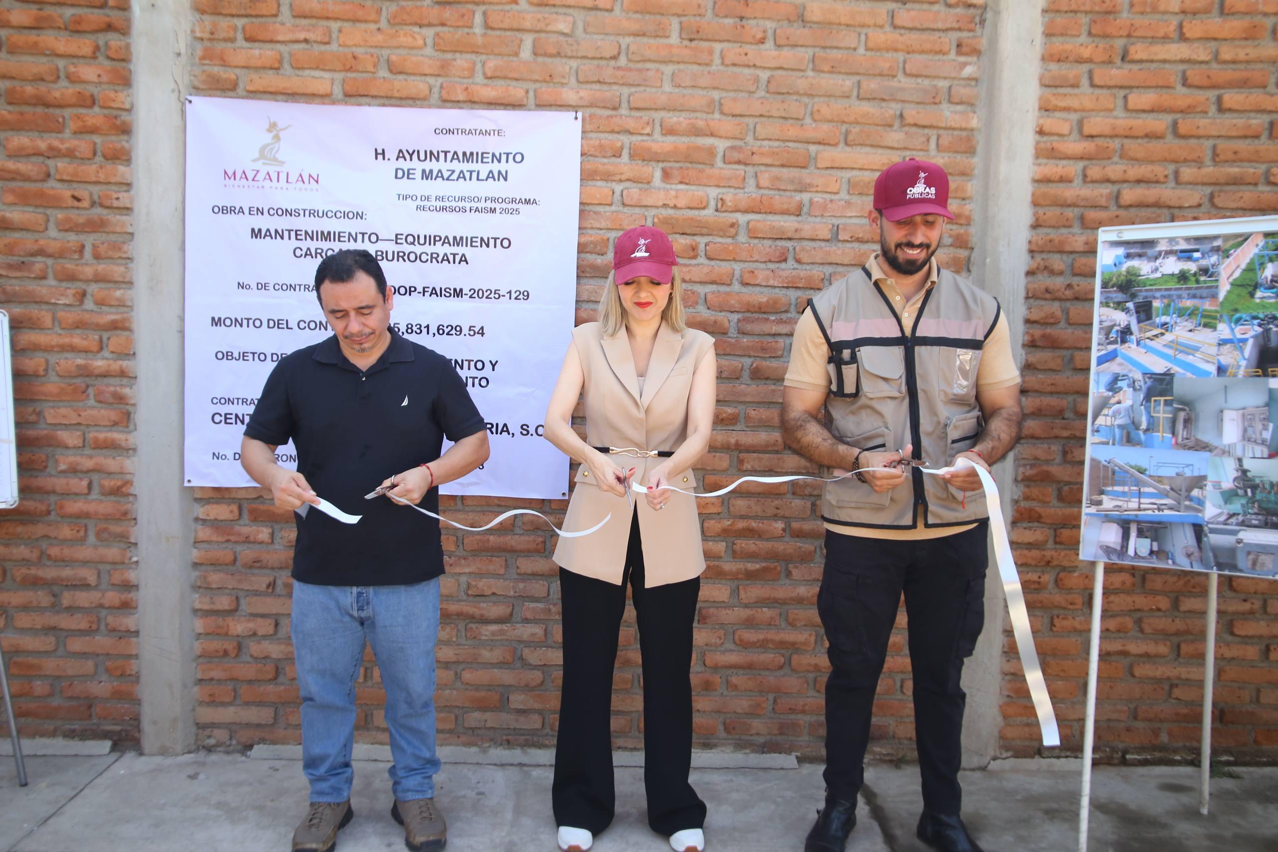 Entrega Estrella Palacios el Cárcamo Burócrata totalmente rehabilitado