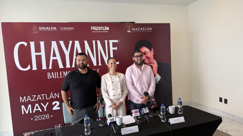 Confirman concierto de Chayanne en Mazatlán, “Bailemos otra vez “