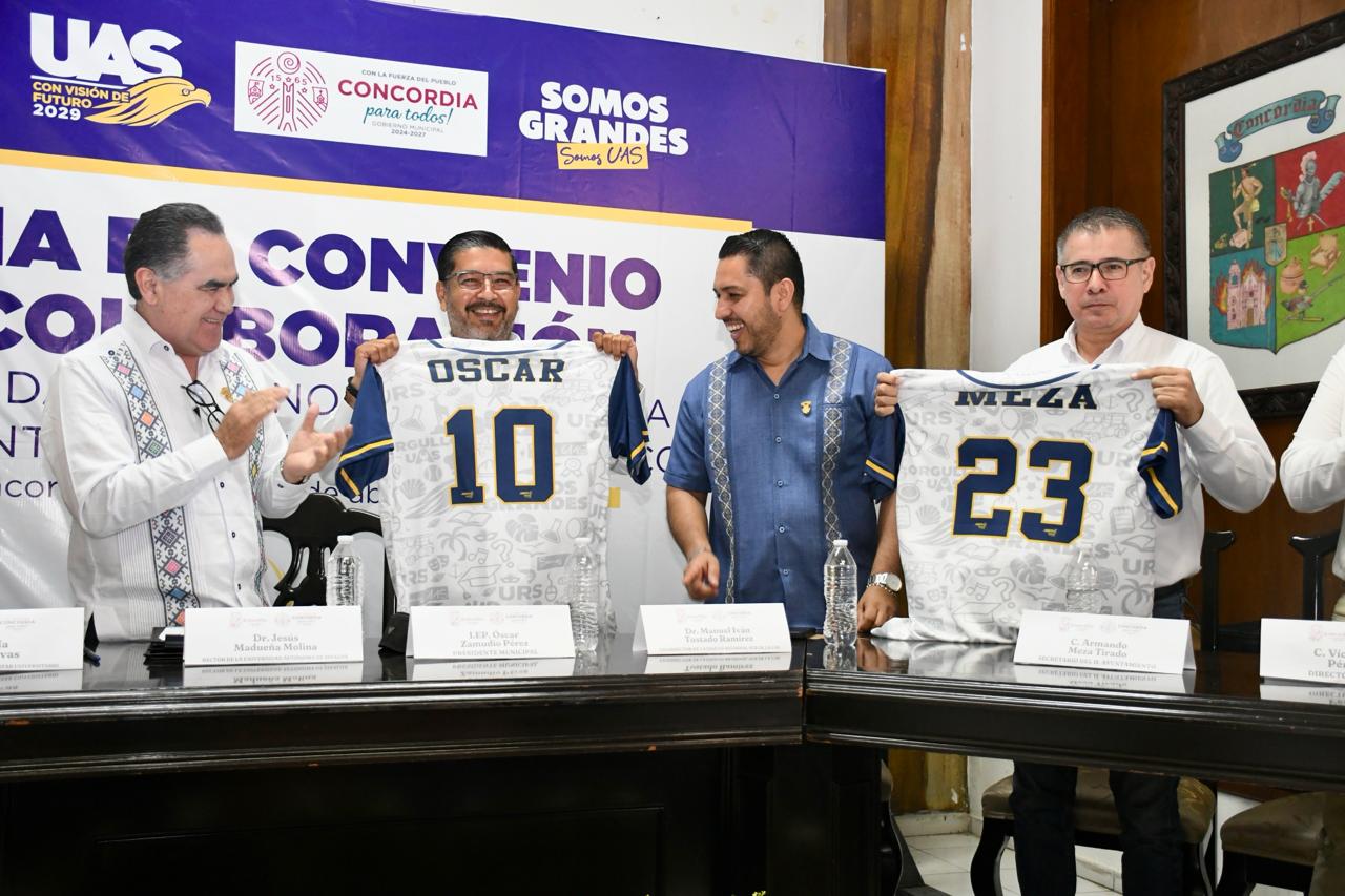 Lee más sobre el artículo Firman Convenio de Colaboración UAS y Municipio de Concordia