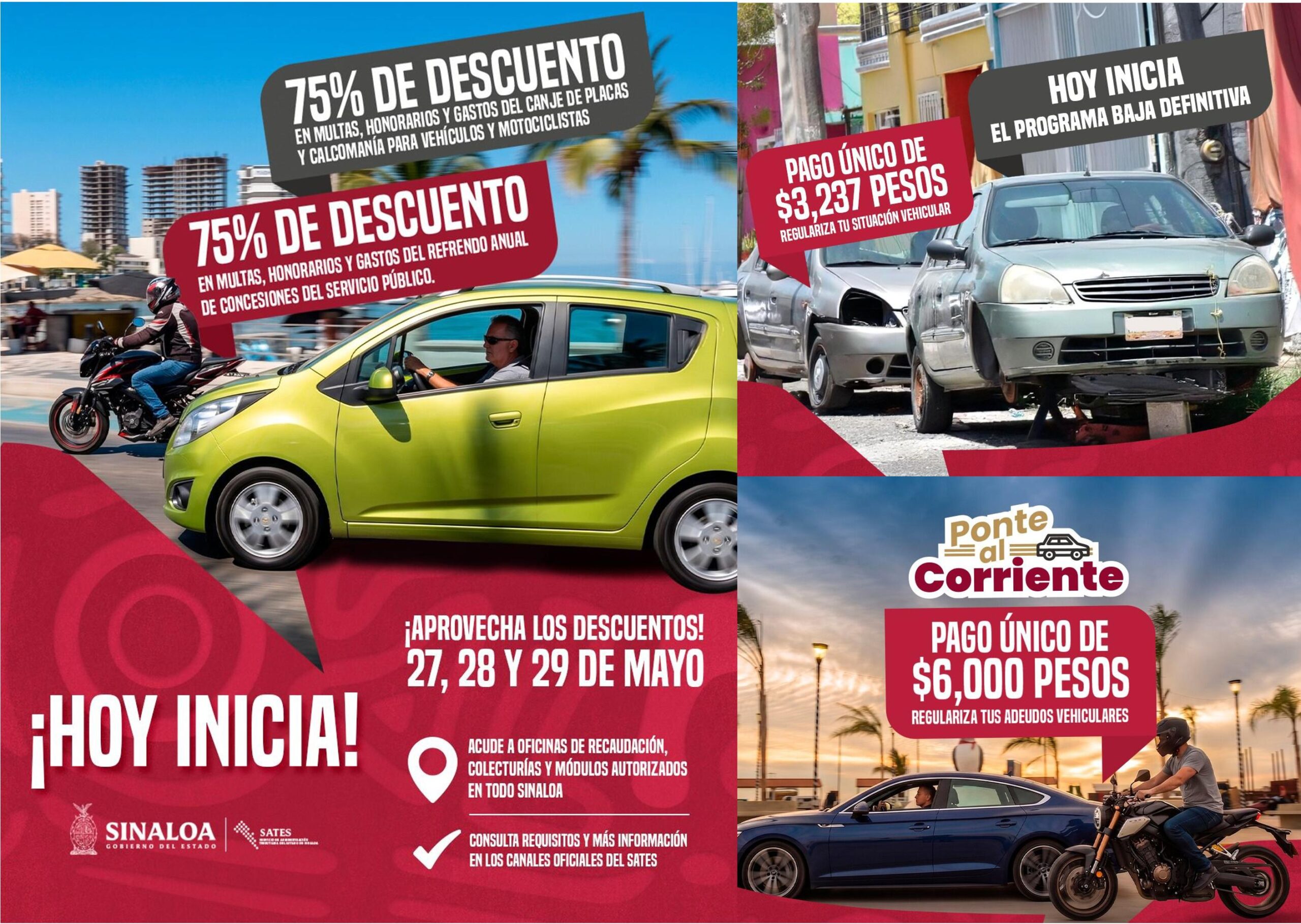 Lee más sobre el artículo Aprovecha los Descuentos que Ofrece el Estado,Hoy Inician